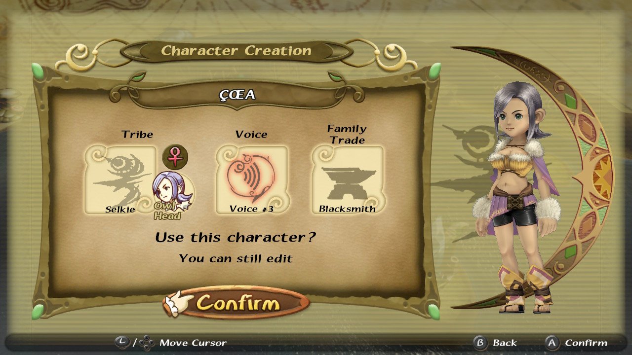 Final Fantasy Crystal Chronicles Remastered Edition Character Building