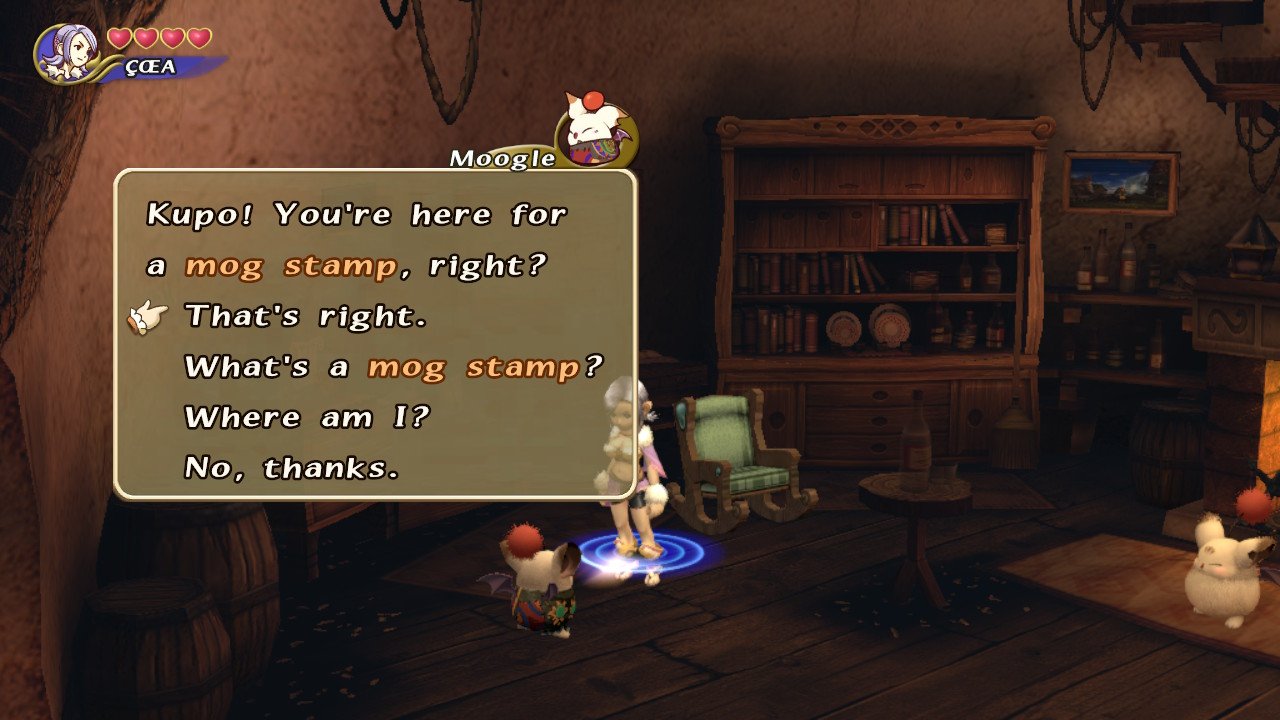 Final Fantasy Crystal Chronicles Remastered Edition Mog Stamps