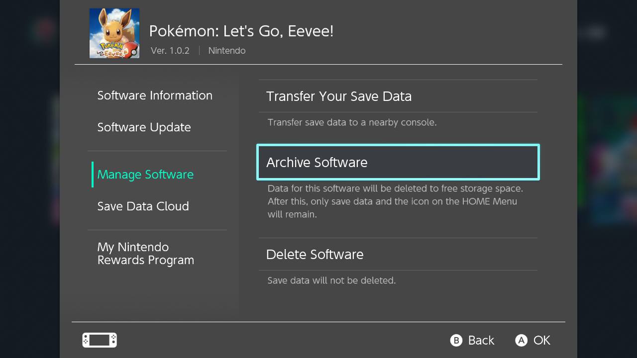 How To Delete Nintendo Switch Games Archive Software