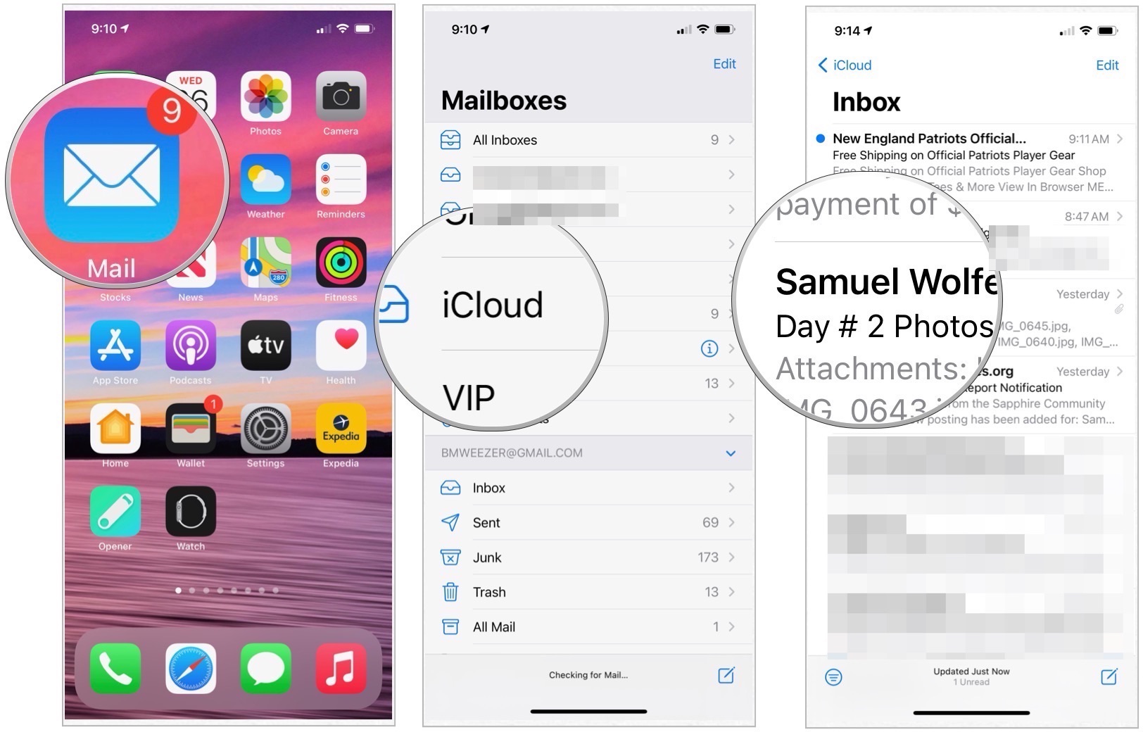To ask Siri to respond to an email, launch the Mail app, then tap on the email. 