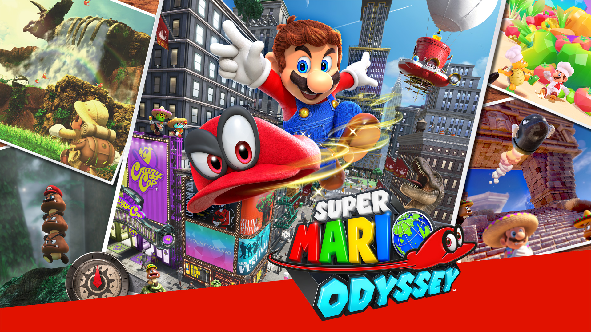 Super Mario Odyssey Switch Hero