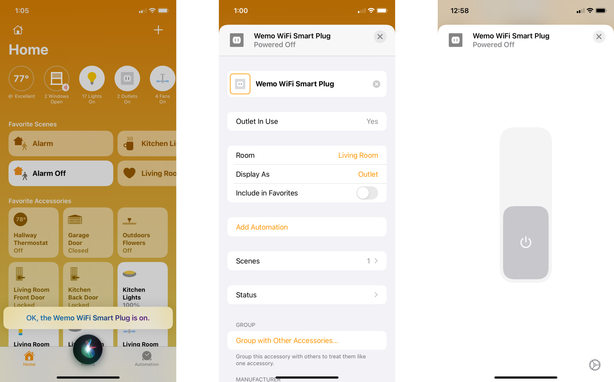 Wemo Wifi Smart Plug Review Home App and Siri