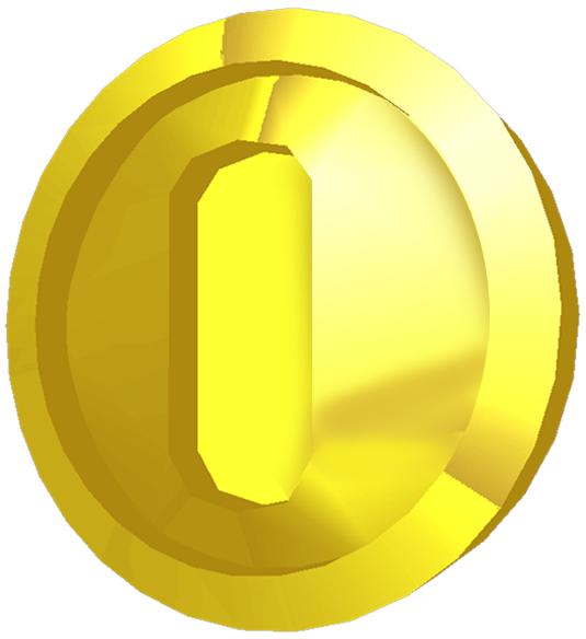 Gold Coin Super Mario Sunshine