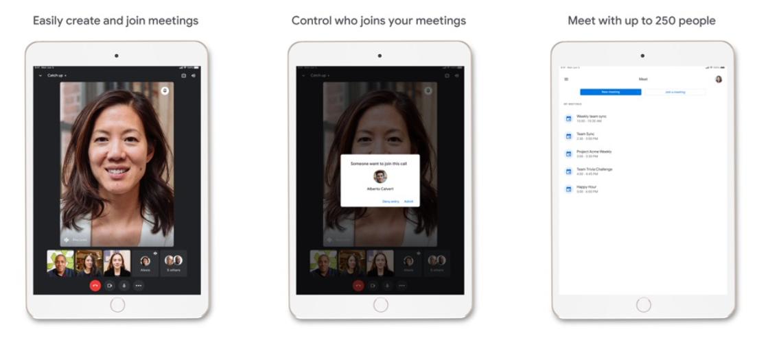 Google Meet On iPad