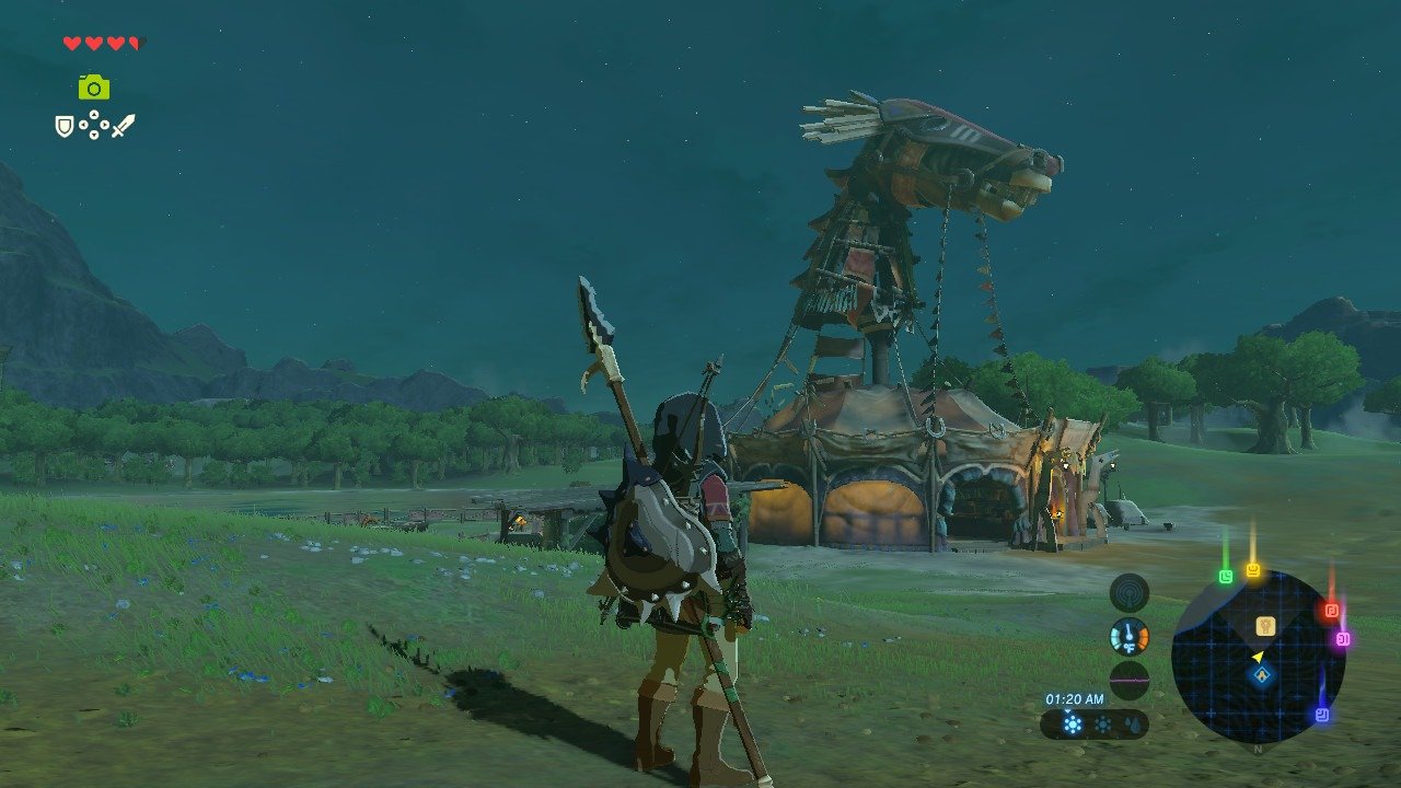 Legend Of Zelda Breath Of The Wild Town