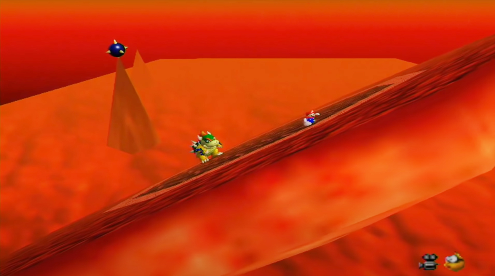 Mario 64 Bowser Fire Sea