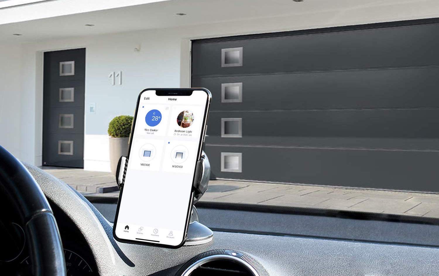 Meross Smart Wi Fi Garage Door Opener, Wifi Enabled Garage Door Opener