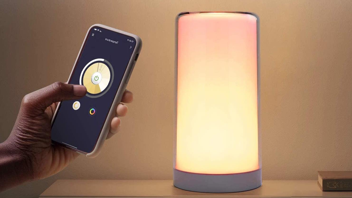 Meross Wifi Smart Table Lamp and app