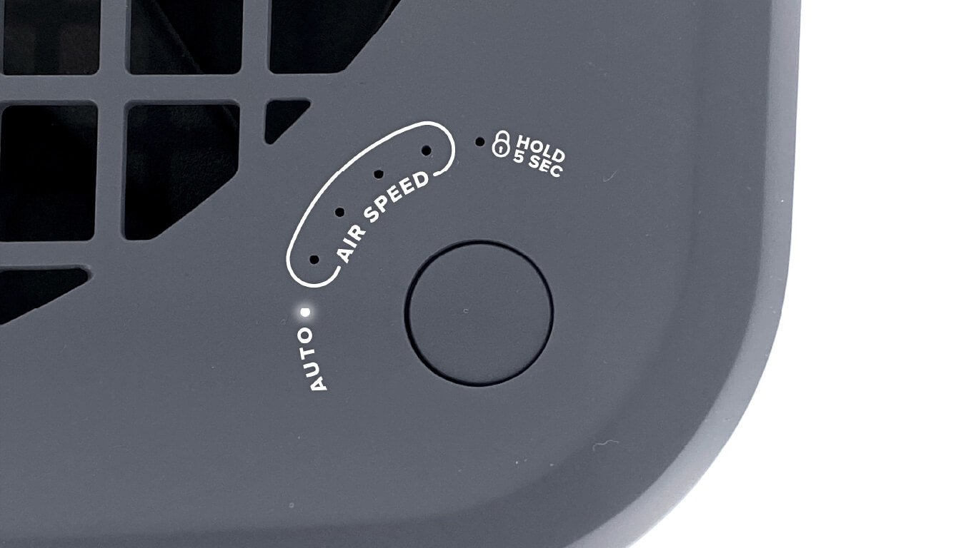 Phonesoap Airsoap Air Purifier Controls