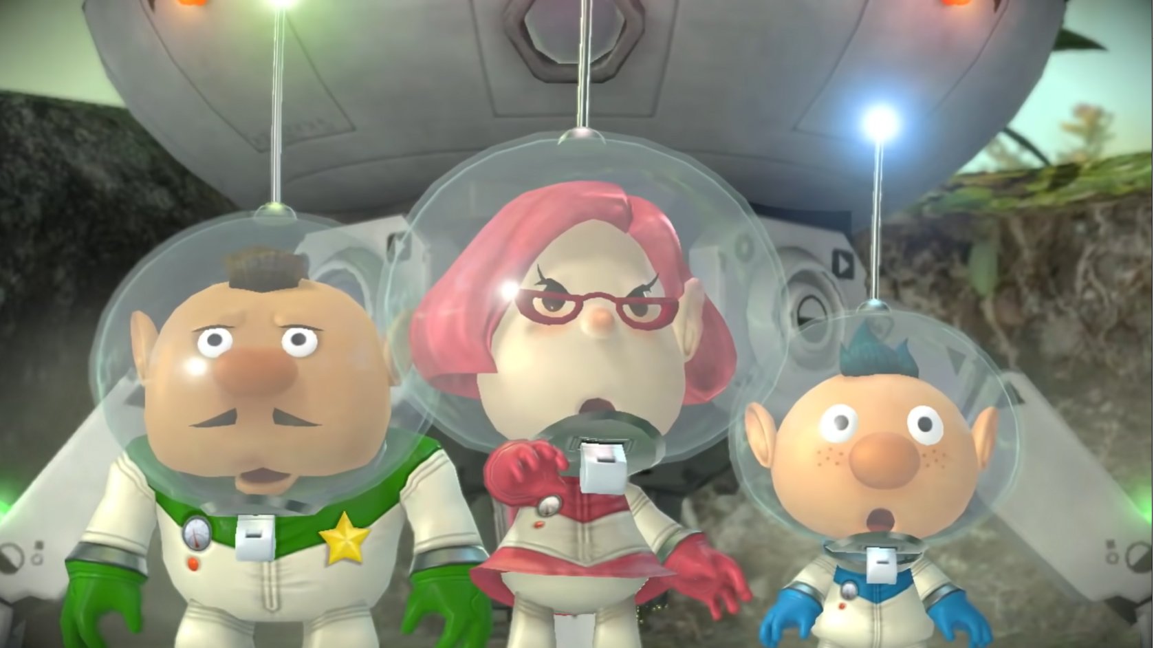 Pikmin 3 Deluxe Charlie Brittany Alph