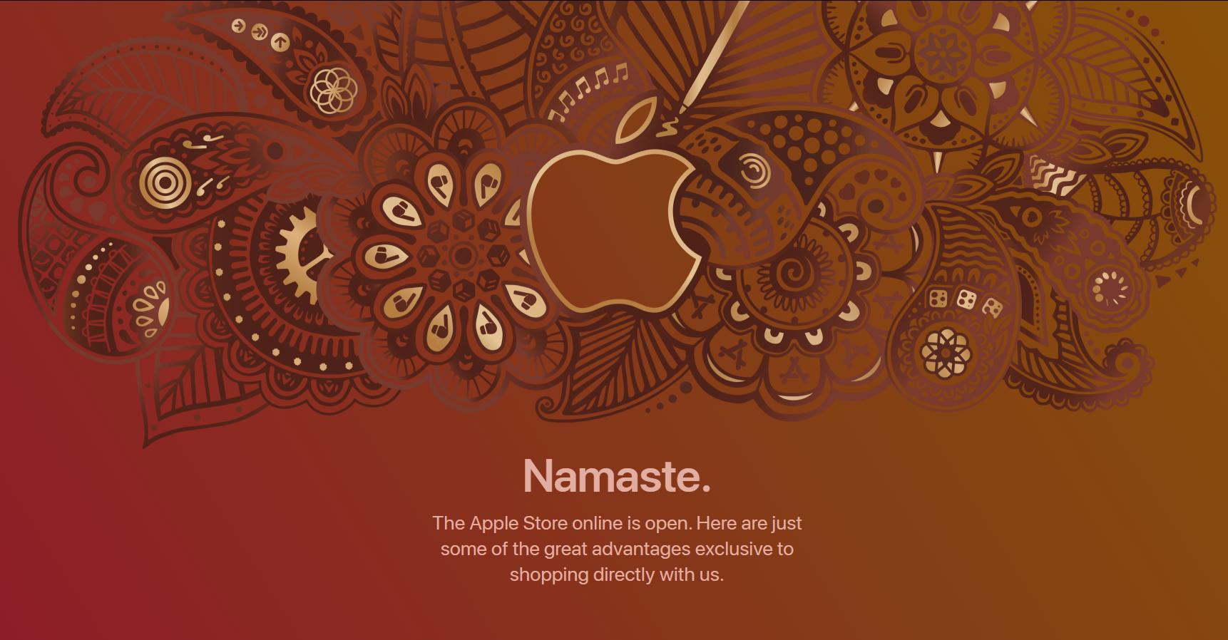 Apple Store online in India