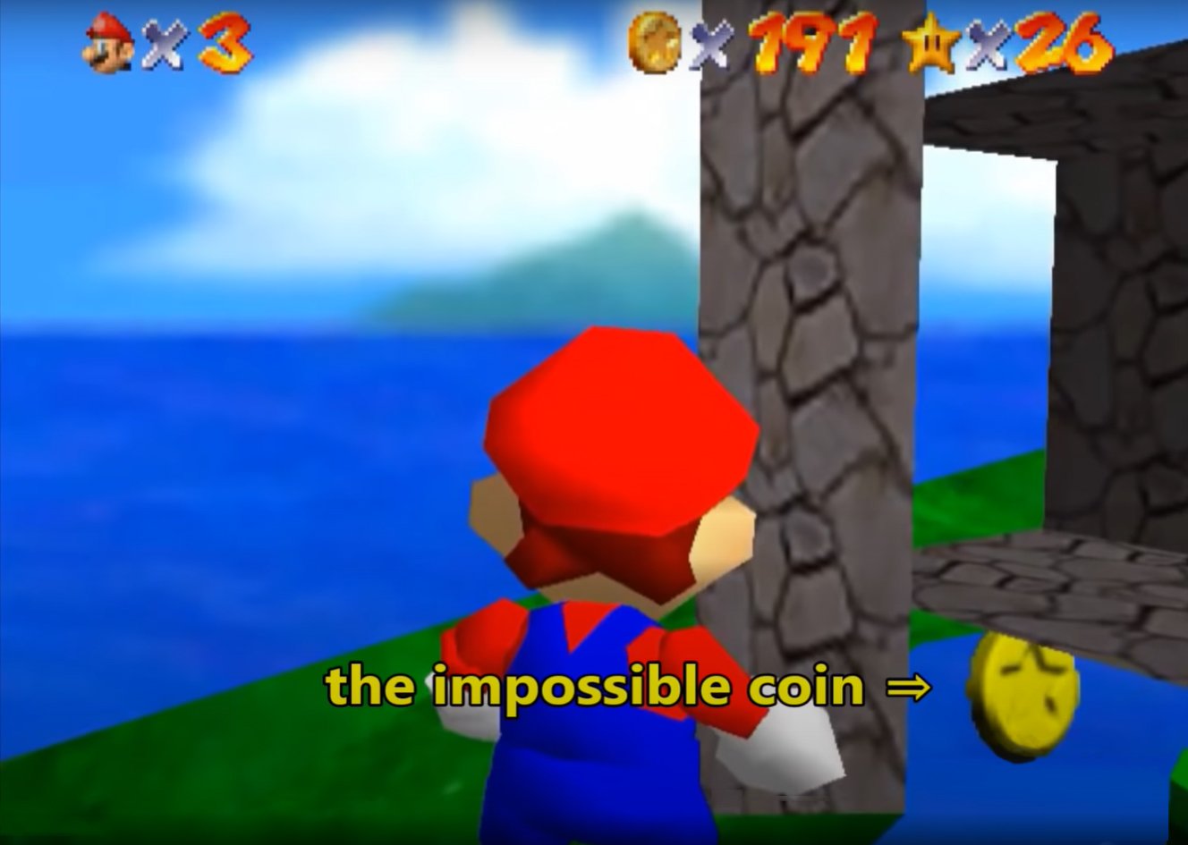 Super Mario 64 Impossible Coin