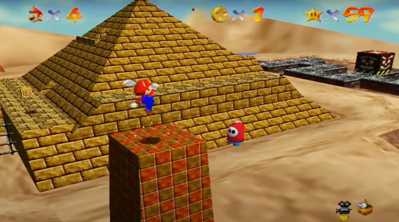 Super Mario 64 Shifting Sand Land