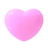 Super Mario 64 Spinning Heart Pink