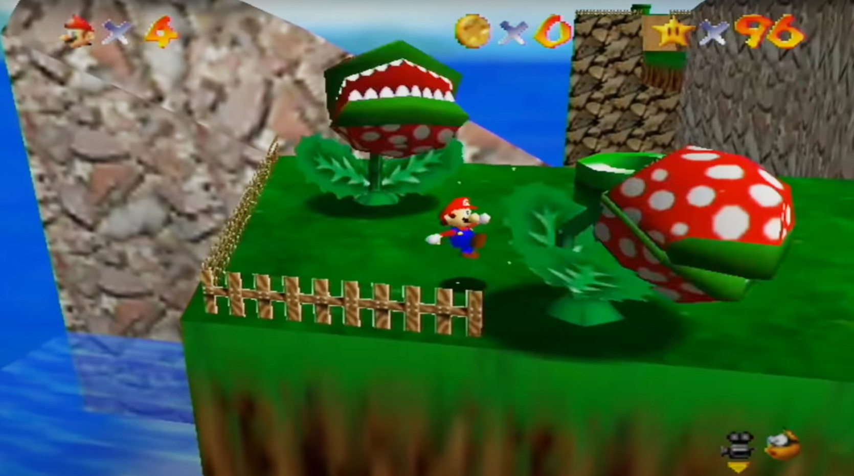 Super Mario 64 Tiny Huge Island