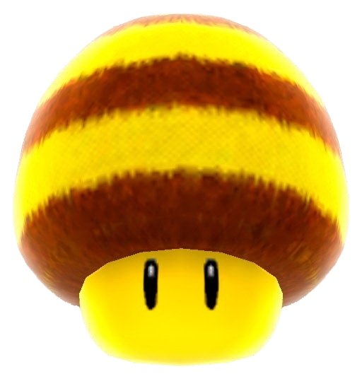 Super Mario Galaxy Bee Mushroom
