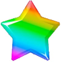 Super Mario Galaxy Rainbow Star