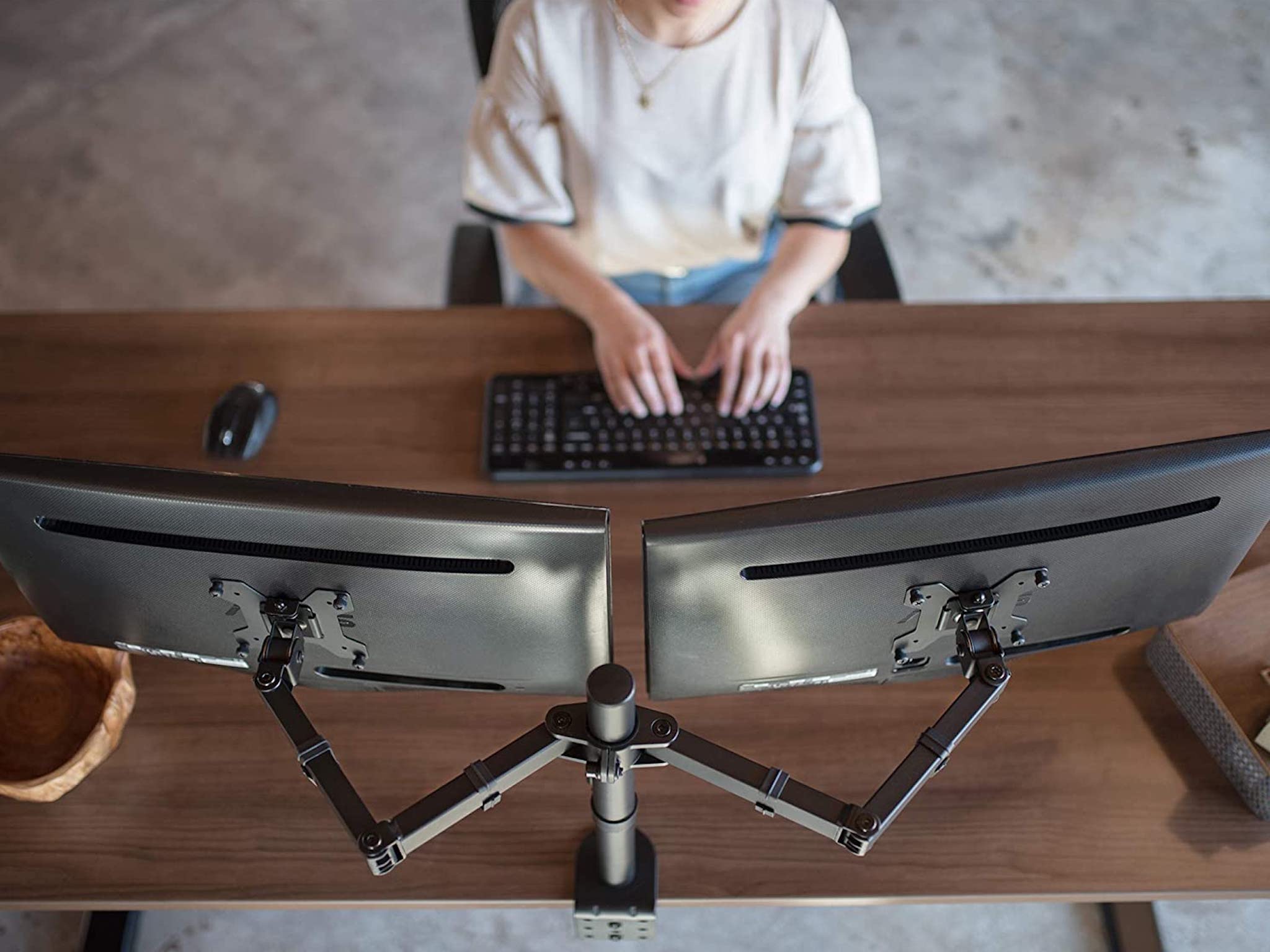Best Monitor Stands 2022 Imore, Best Standing Desk For 2 Monitors And A Laptop