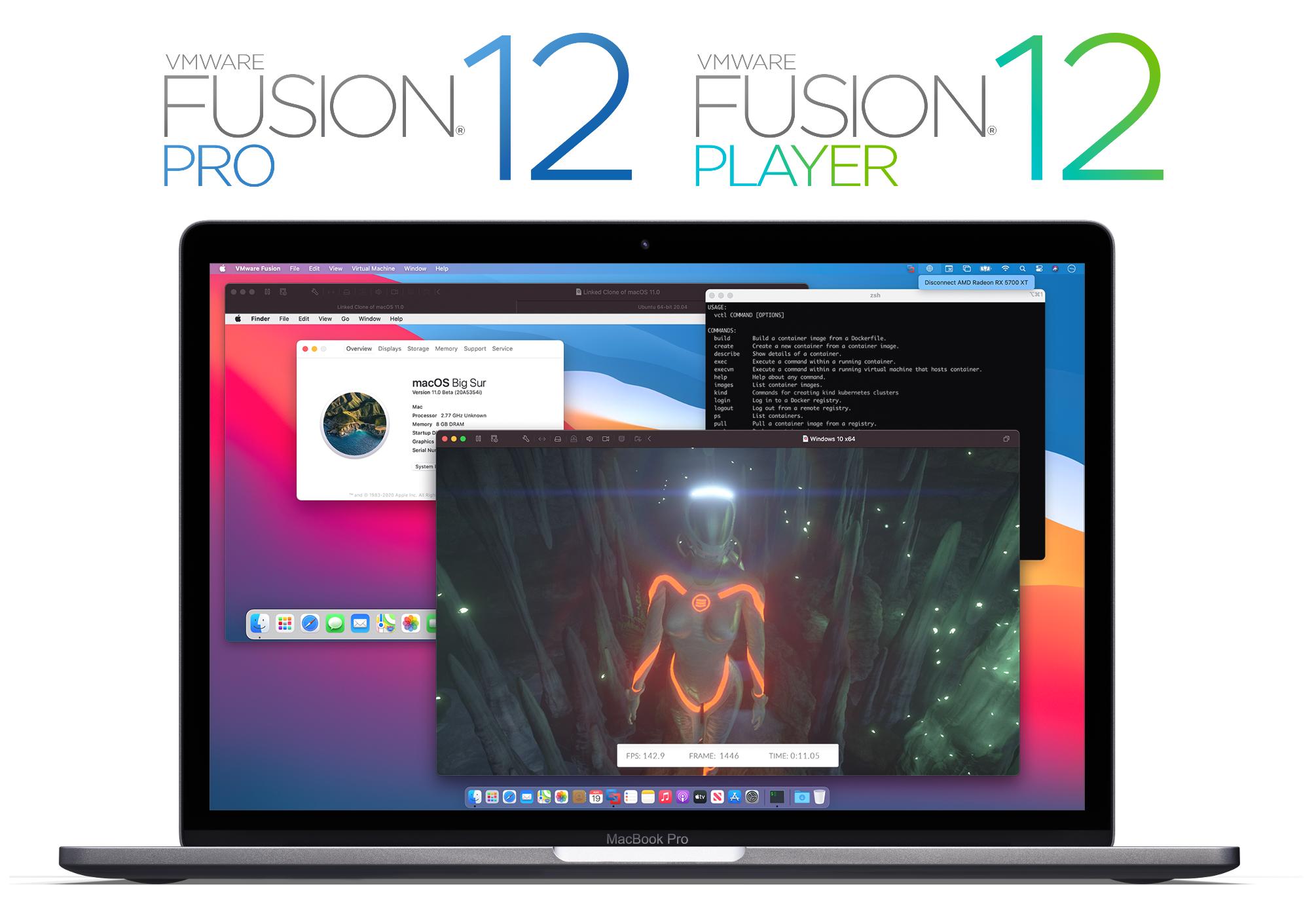 VMware Fusion 12 On Macbook Pro