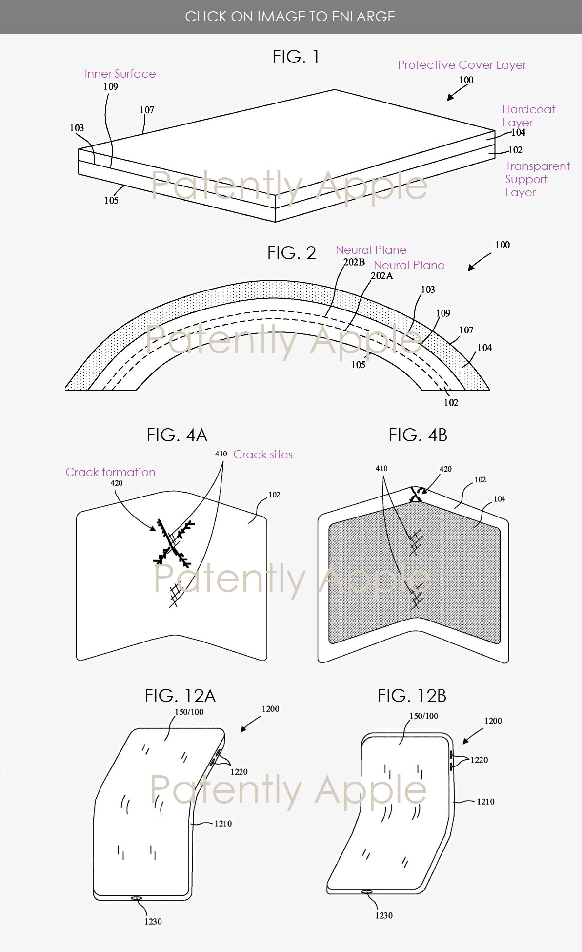 Apple Foldable Protection Patent