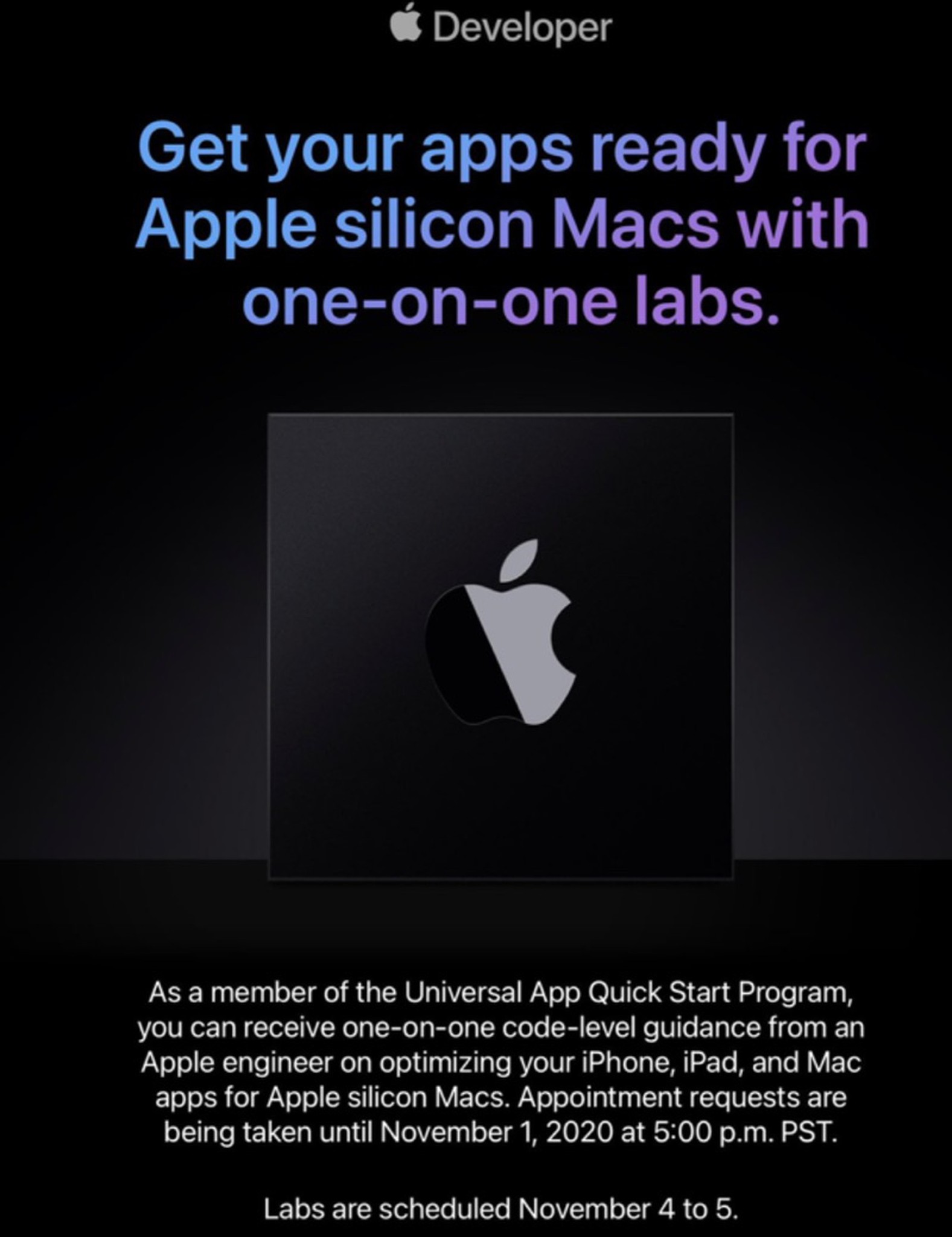 Apple Silicon Macs One On One Labs