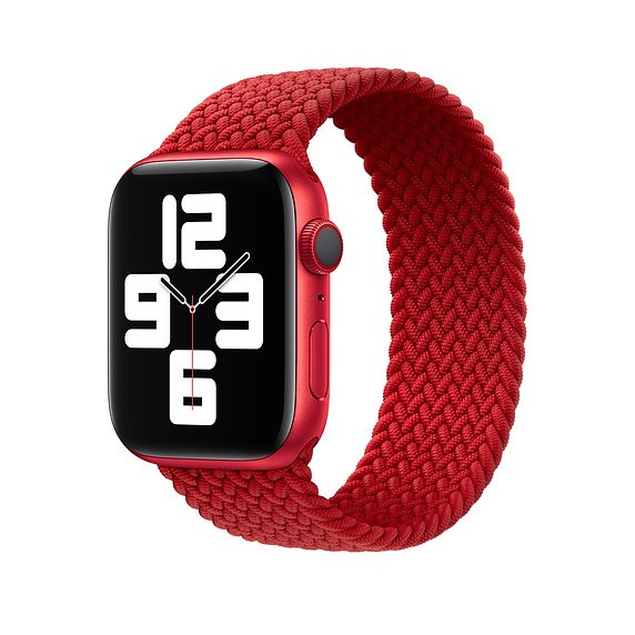Apple Watch Braided Solo Loop Red