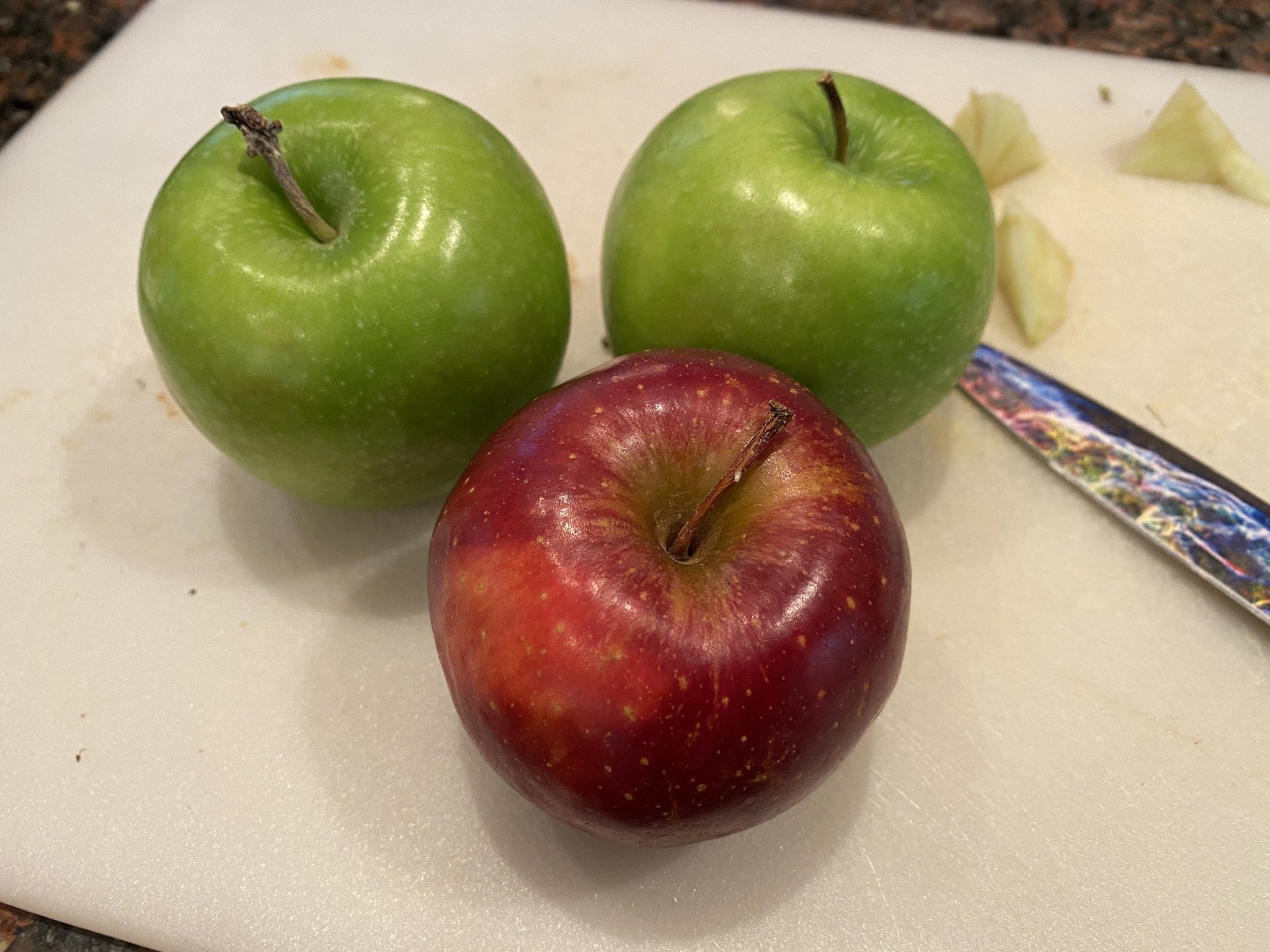 Apples Cutting Board