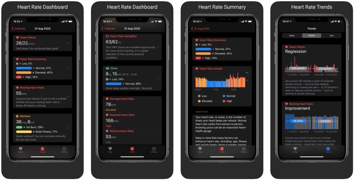 Cardiobot App Store Screens