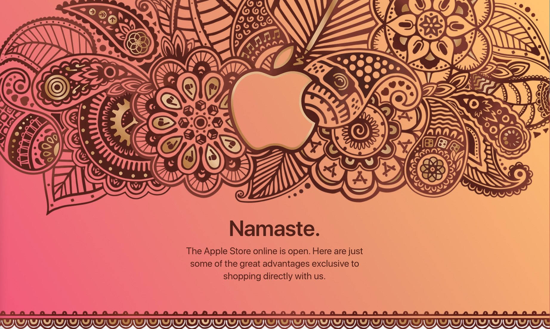 Indian Apple Store Header
