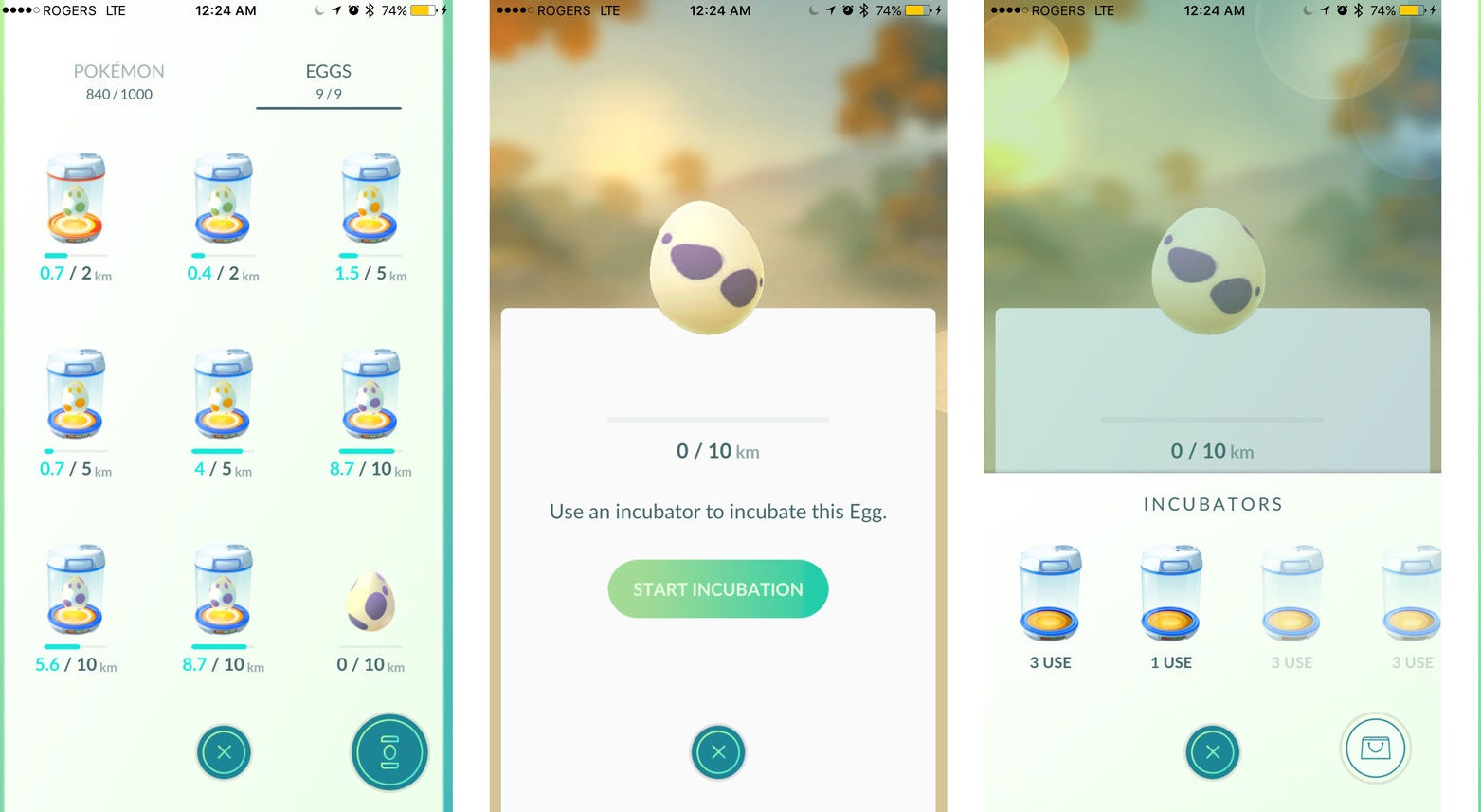 Pokemon Go Eggs How To Incubate