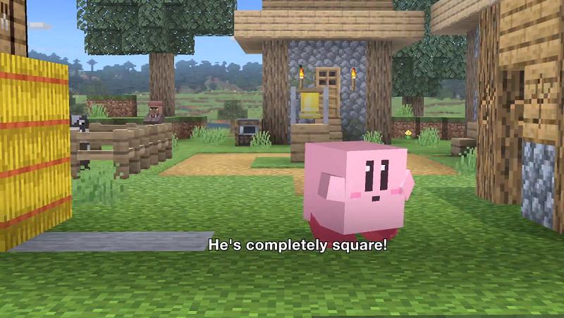 Super Smash Bros Ultimate Kirby Minecraft