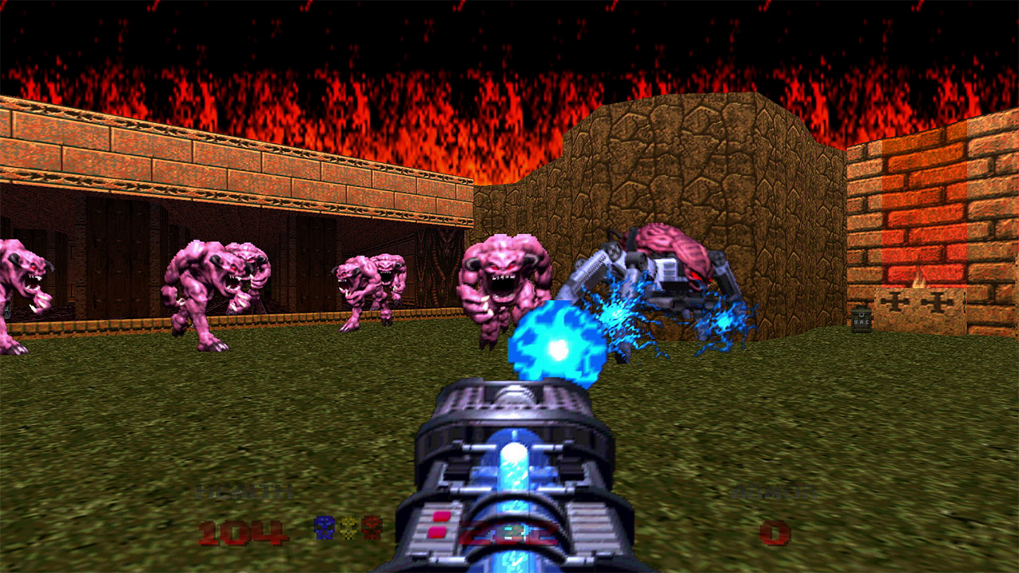 Capture d'écran du commutateur Doom 64