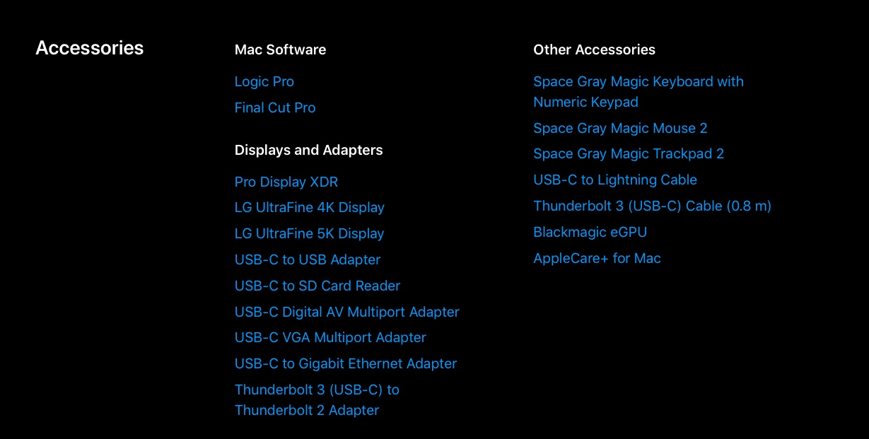 Intel Mac Mini Accessories