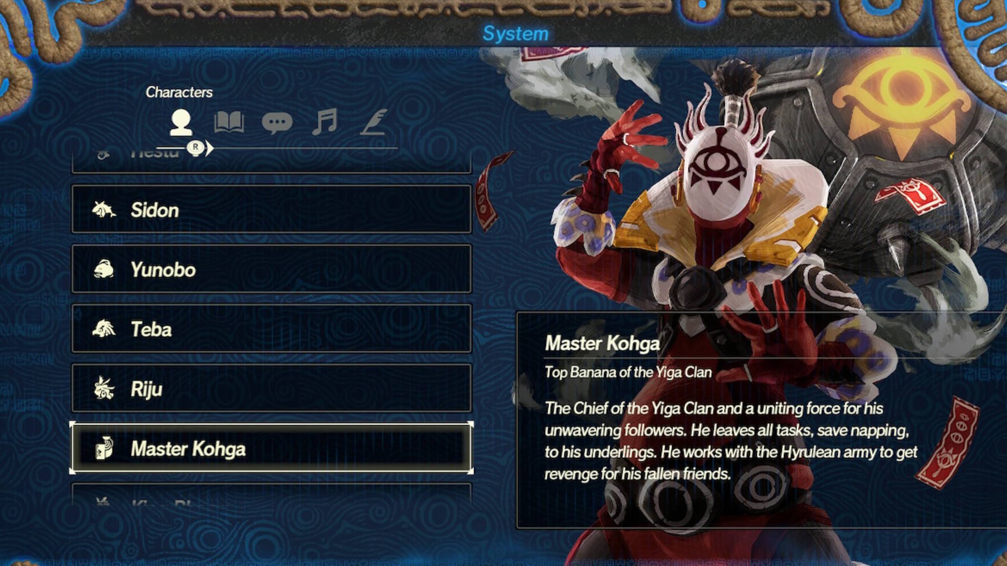 Master Kohga Hyrule Warriors
