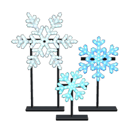 Acnh Illuminated Snowflakes