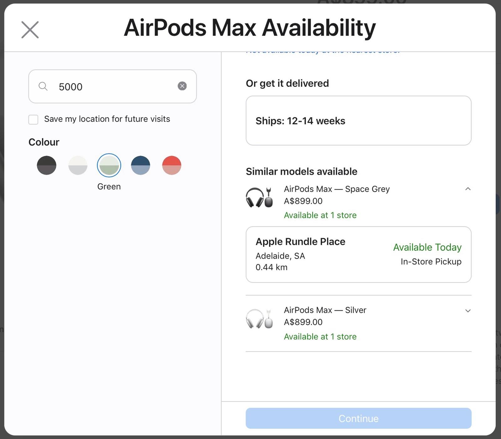Airpods Max Australia Apple Store Availability