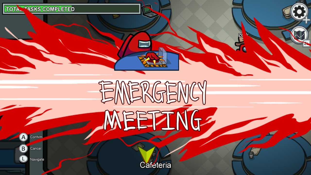 Among Us Nintendo Switch Emergency Meeting