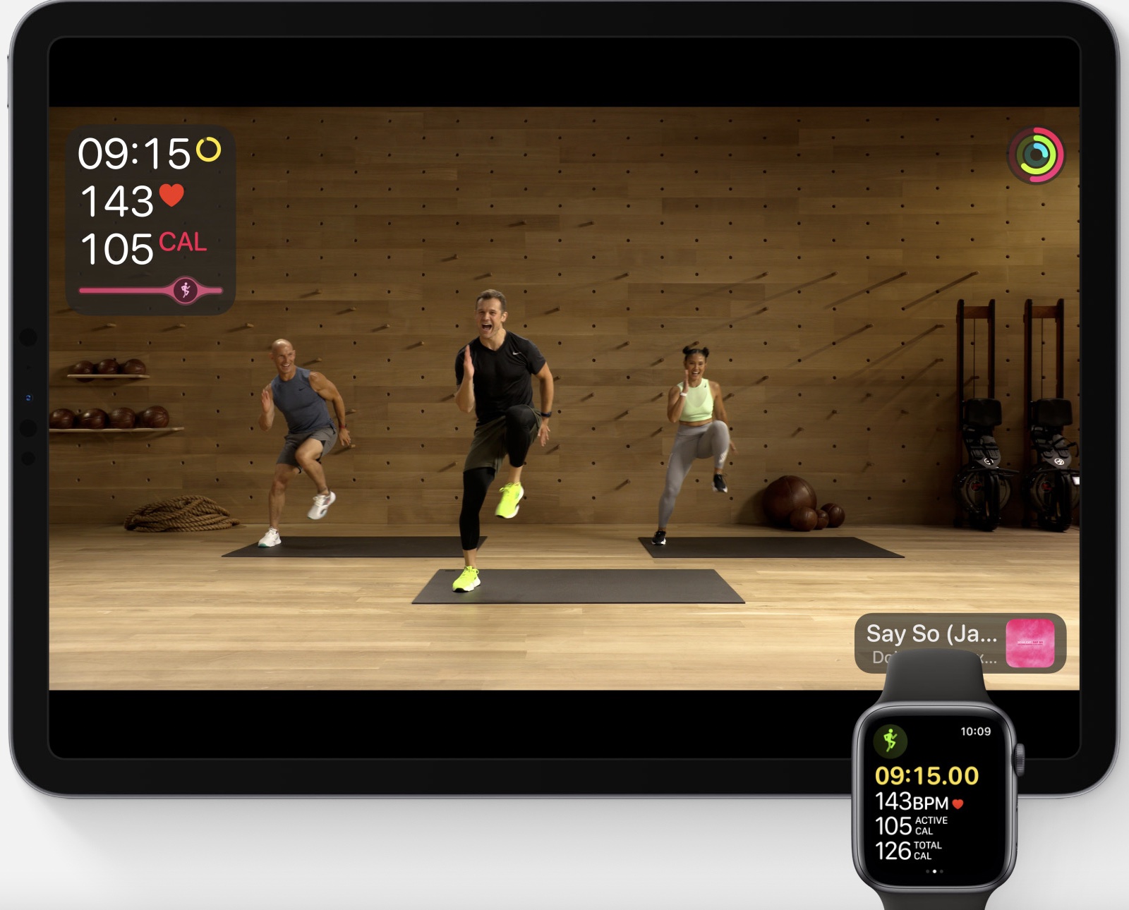 Apple Fitness+ on iPad