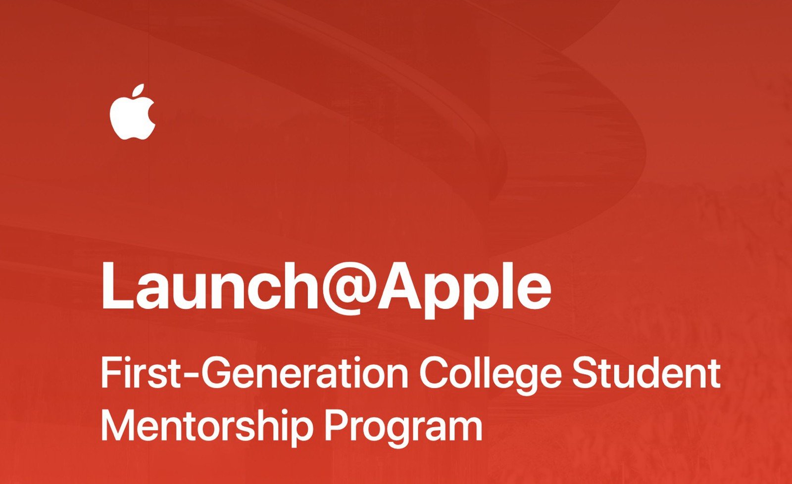Apple launches a one-on-one mentorship program for college students