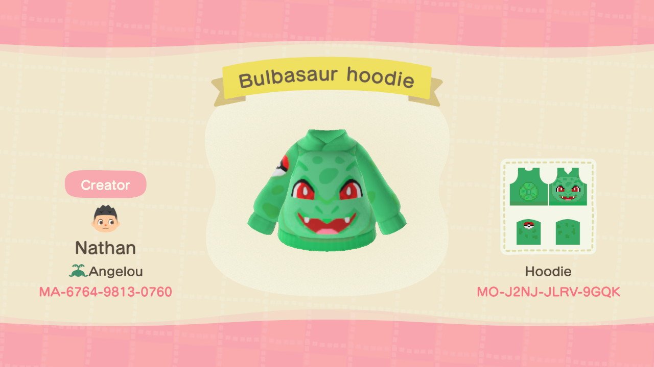 bulbasaur hoodie