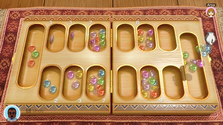 Clubhouse Games Mancala