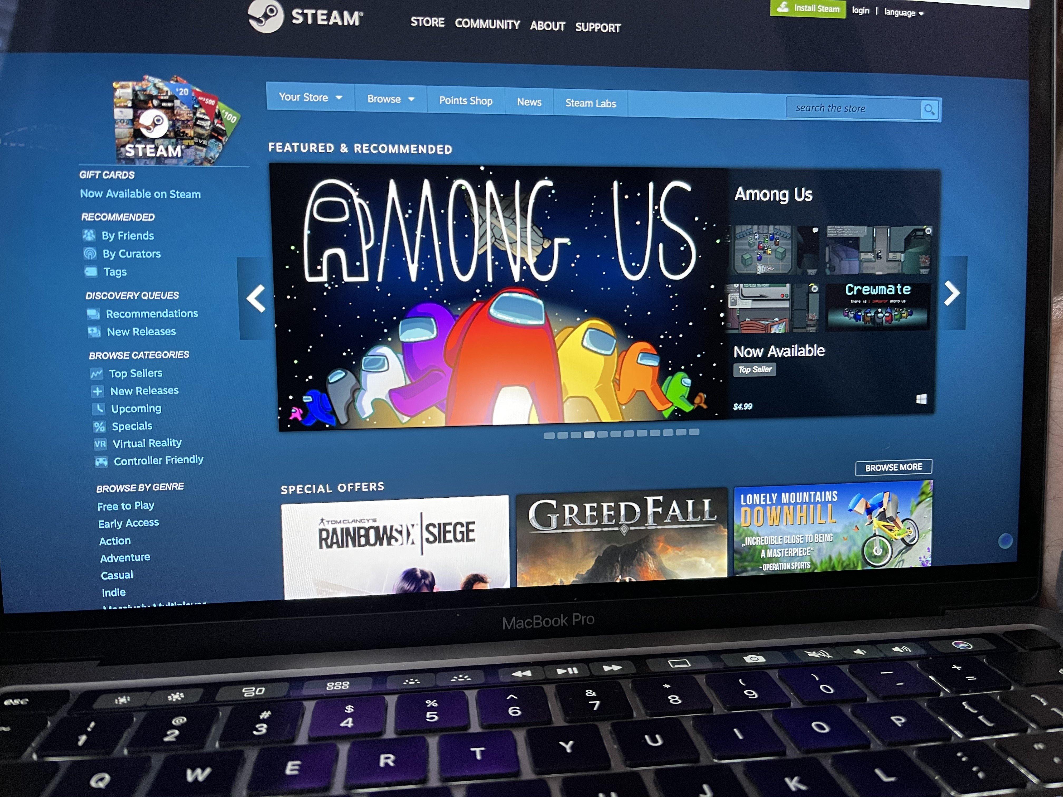 can you download steam on macbook