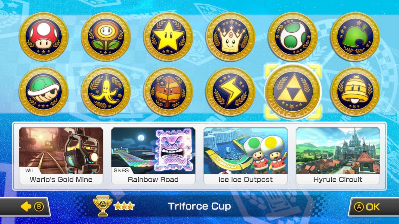 Mario Kart 8 Deluxe Select Cup