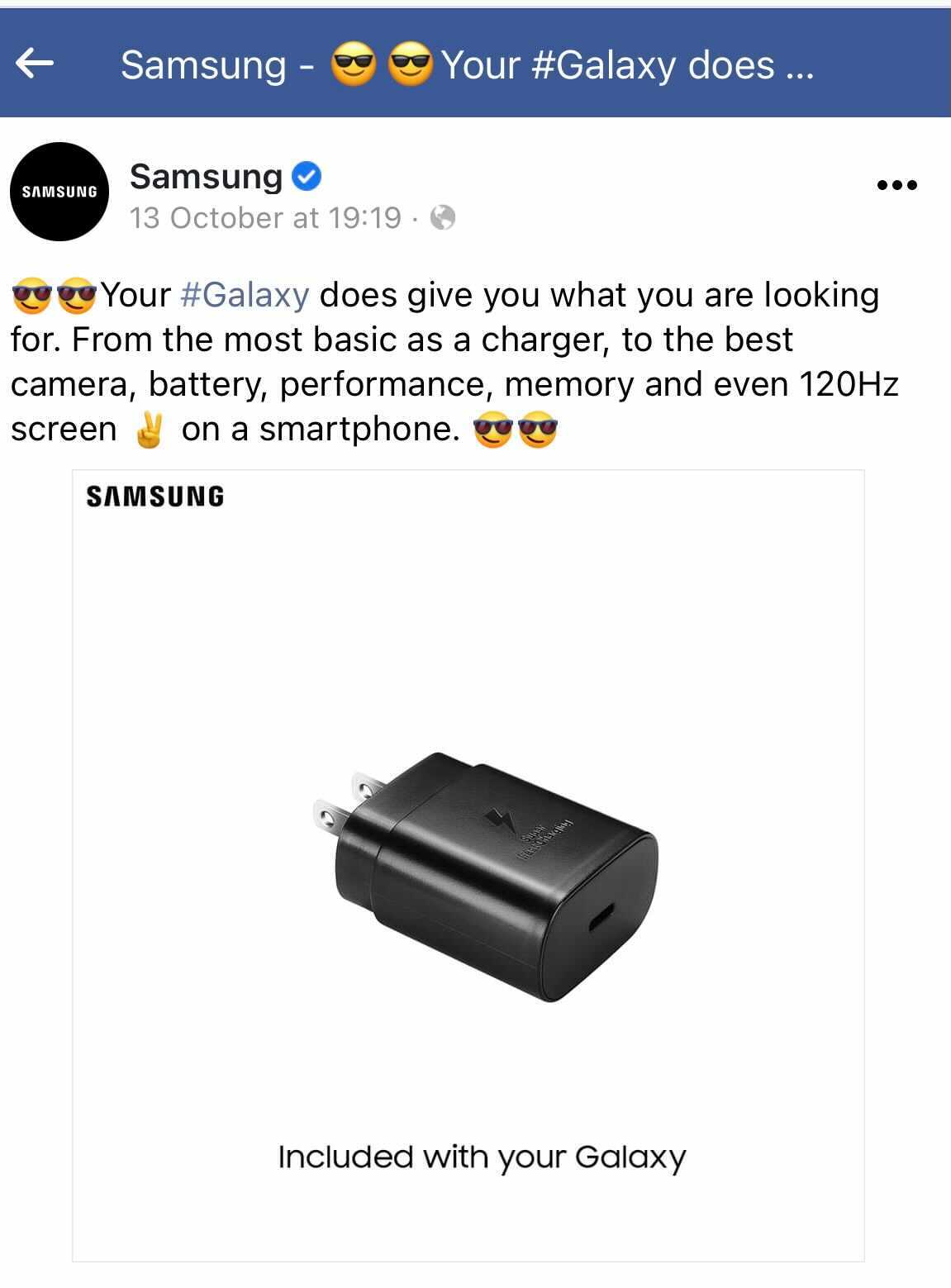 Samsung Charger