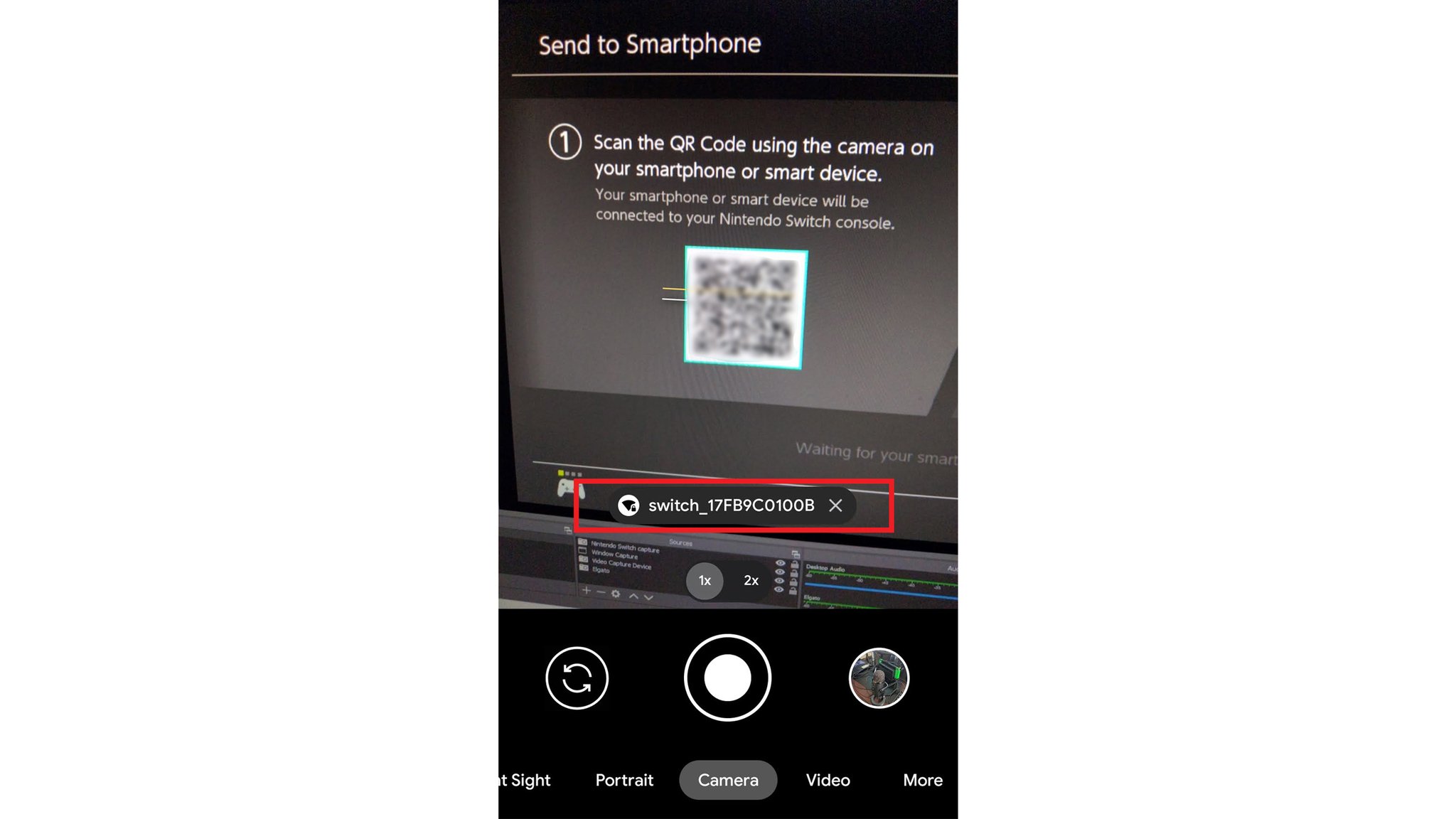 Send Images To Smartphone Scan First Qr Code