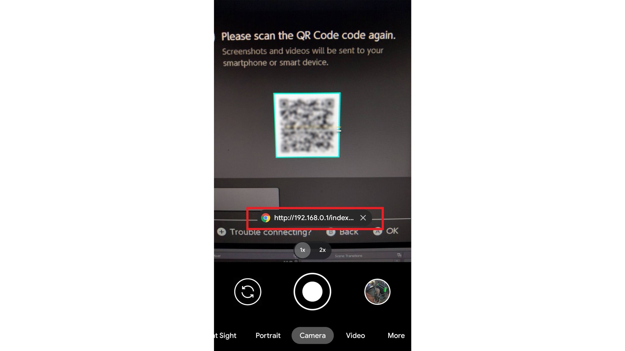 Send Images To Smartphone Scan Second Qr Code