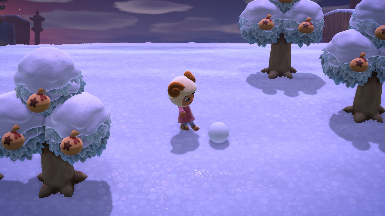 Animal Crossing Acnh Make Perfect Snowboy Kick Snowball