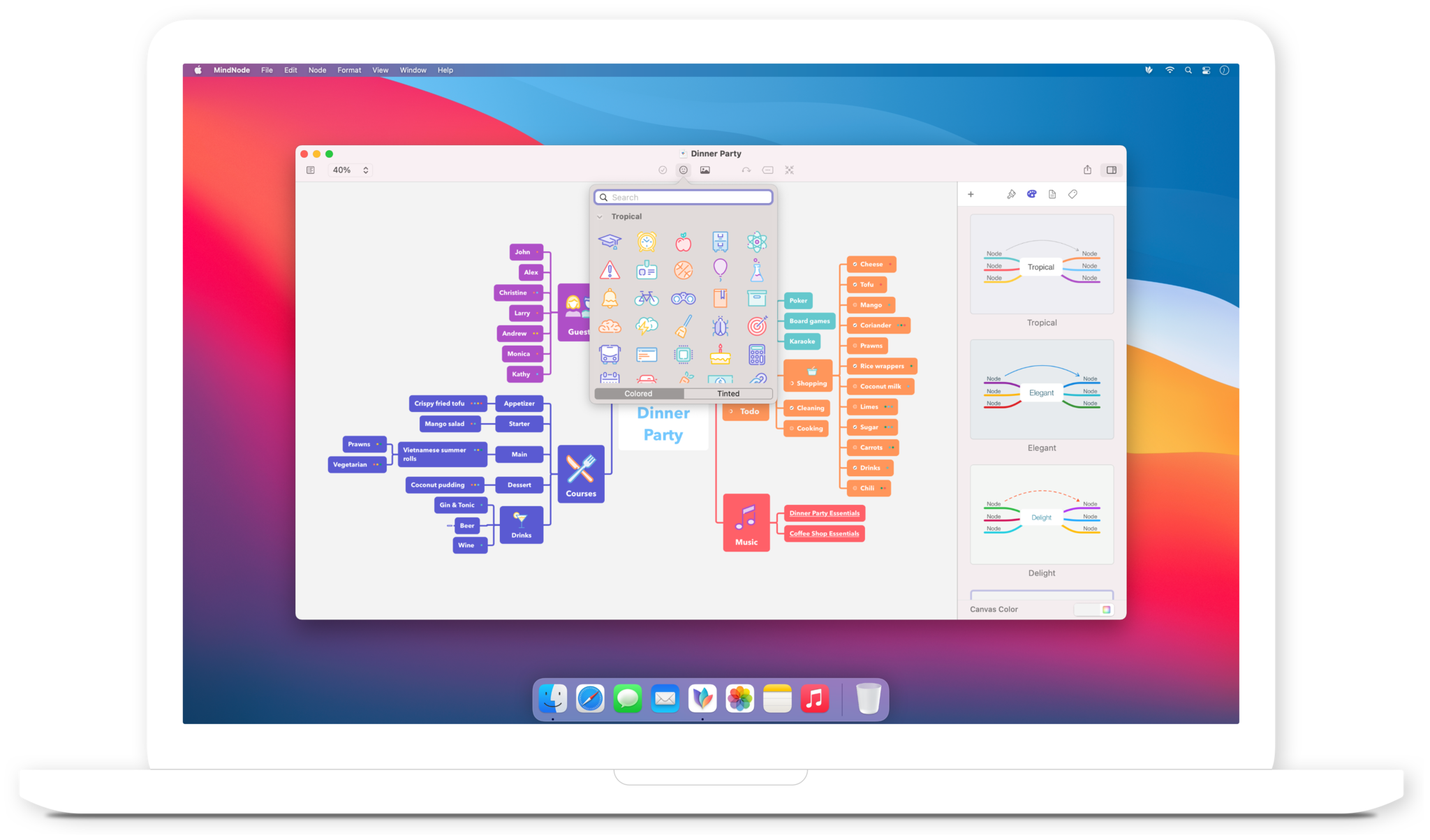 Mindnode 2021 1 Screenshot Mac