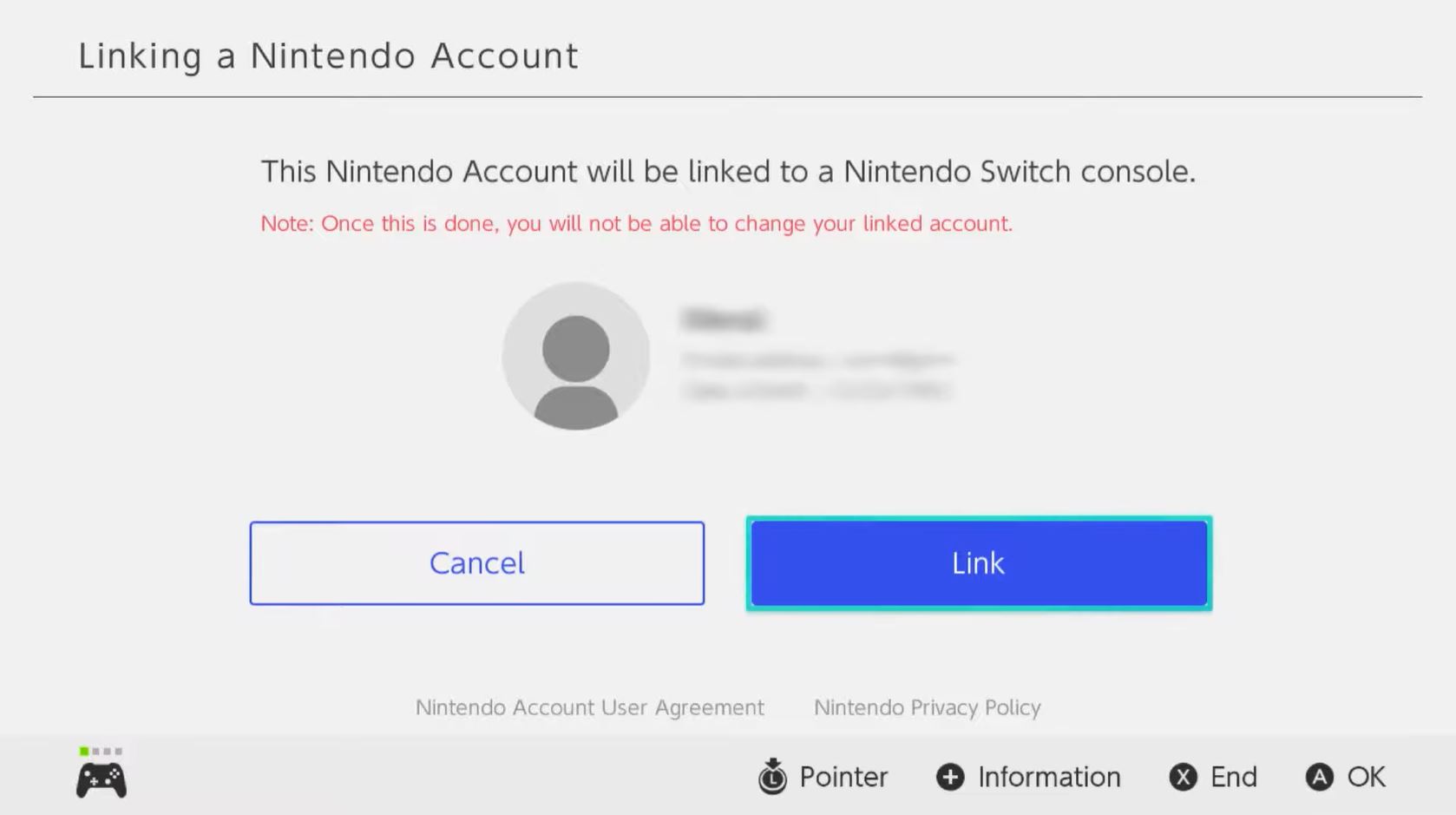 Make other switch primary console by showing: Switch New User Link