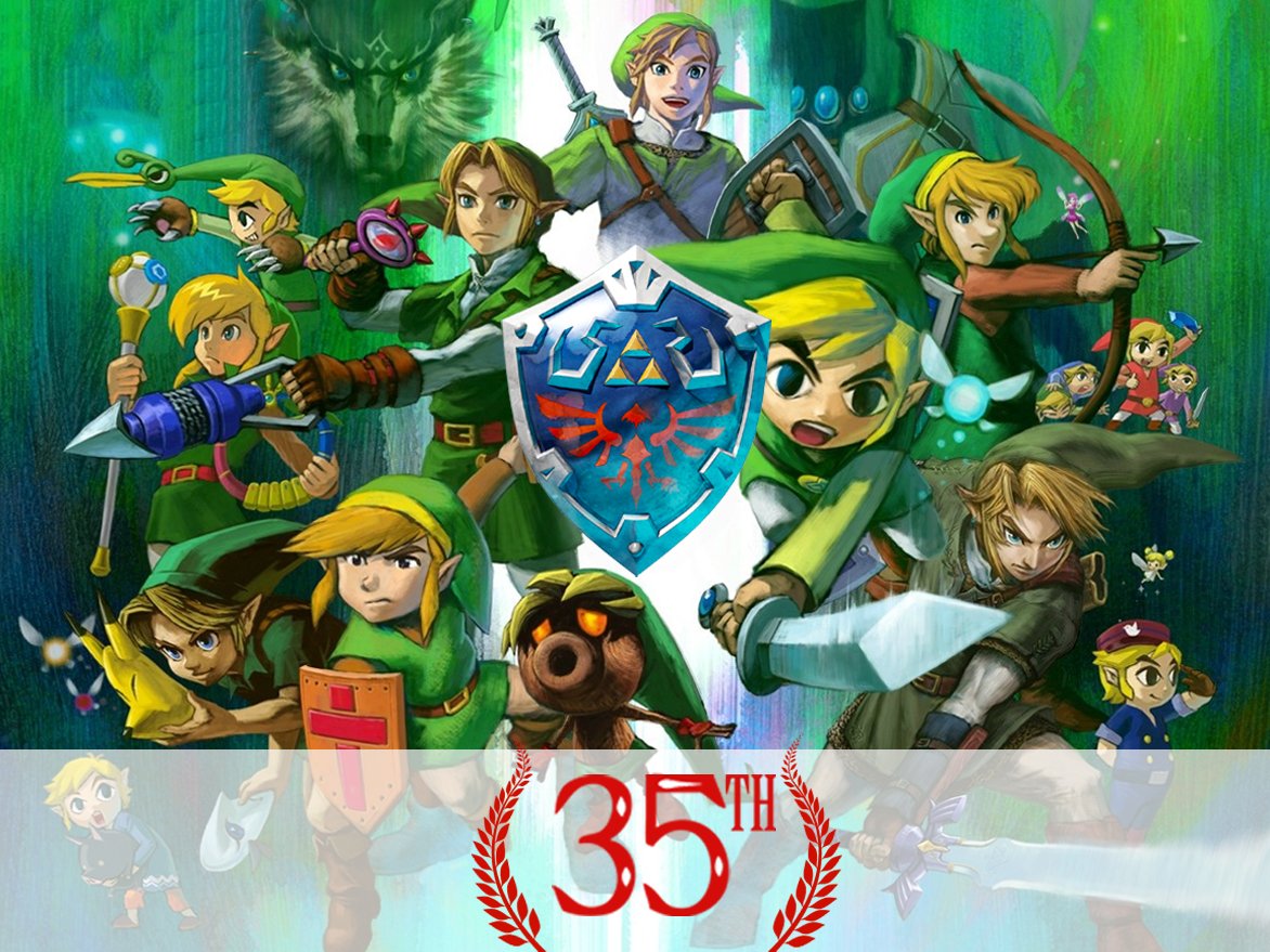 Zelda 35th Anniversary Hero White
